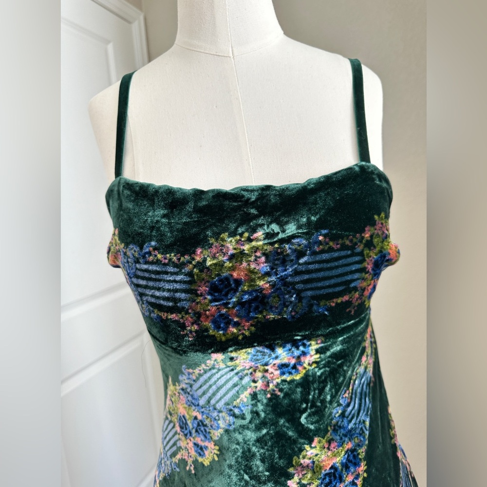 Free People Velvet dress size small - Picture 7 of 11